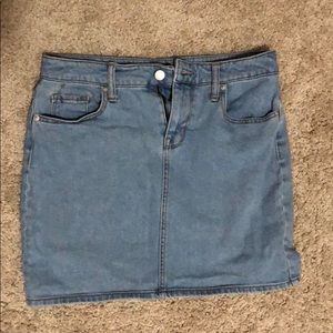 Jean skirt